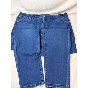 Curve Appeal High-Rise Essential Skinny Jeans 16/33 Curvy Stretch No Gap Waist